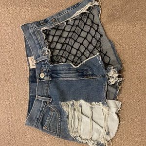 Furst of a Kind jean shorts NWOT